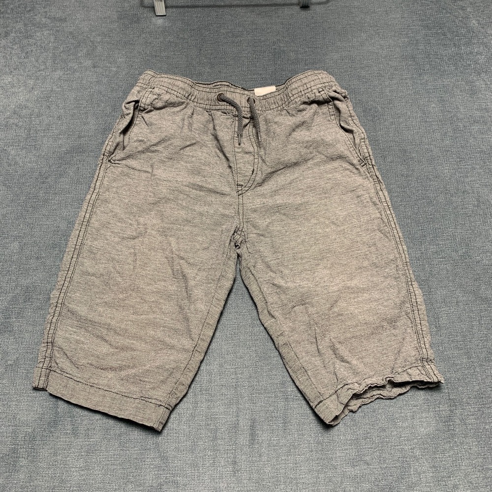 UNIONBAY Jogger Shorts Boys Large Gray Everyday Wear Elastic Waist Drawstring